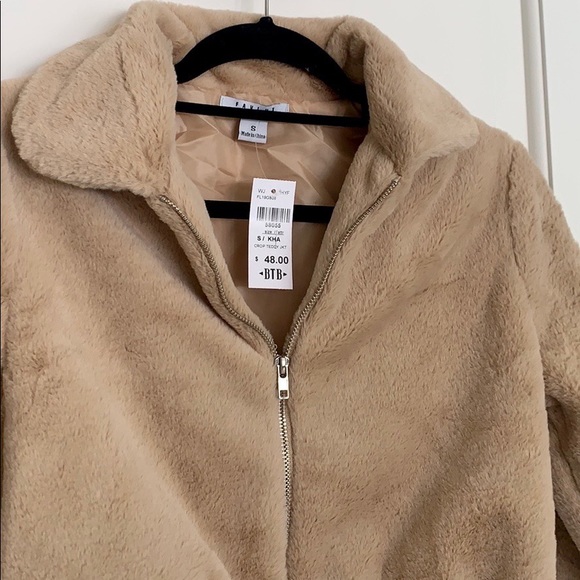 Faux Fur, Teddy Bomber Jacket - Picture 4 of 7